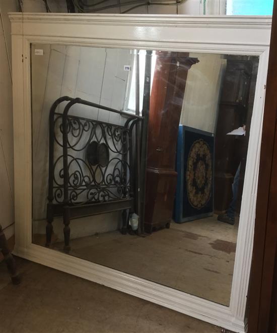 Large overmantel mirror